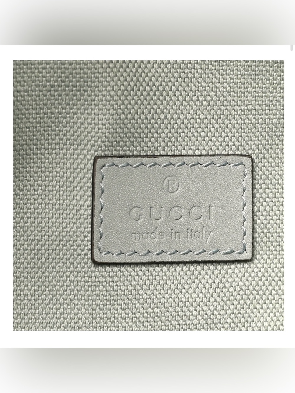 Gucci Mint Green GG Jacquard Shoulder Bag with Gold Hardware - Picture 5 of 5